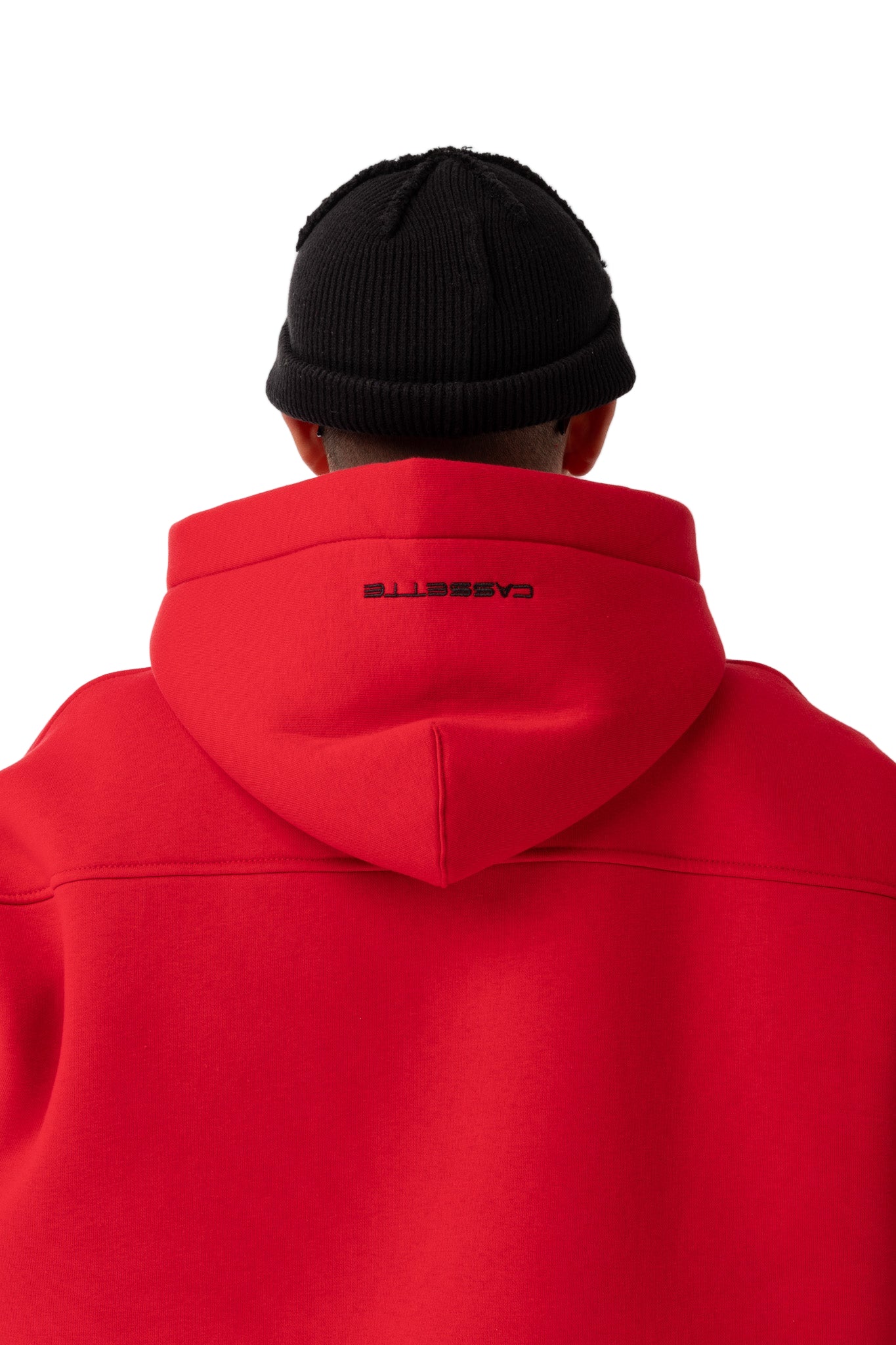 Red hoodie cassette