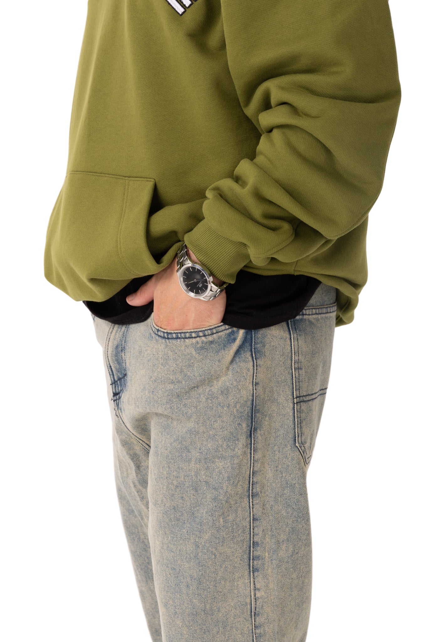 Olive hoodie Cassette