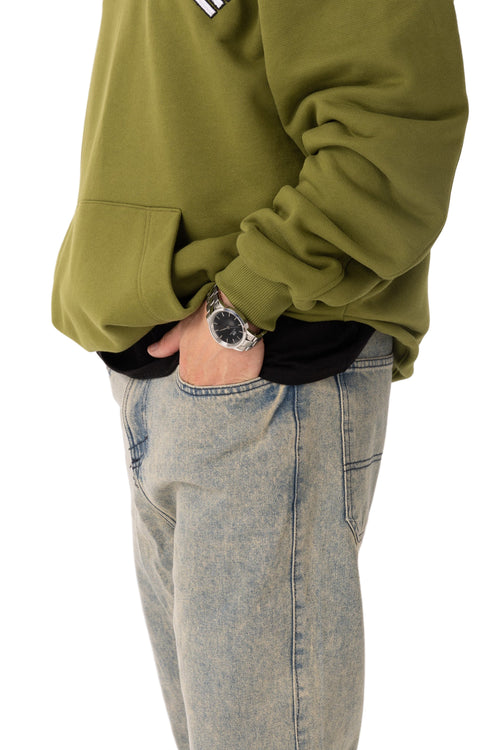 Olive hoodie Cassette