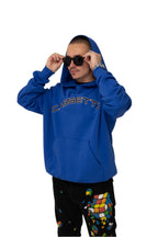 Blue hoodie cassette