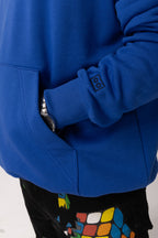 Blue hoodie cassette